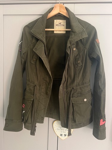 Hollister jacke kaki - hollister, xs