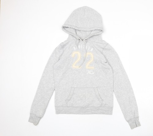Hollister hoodie mädchen grau - hollister,